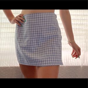 Wild fable mini plaid skirt!